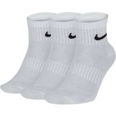 Nike everyday lightweight NIKE Everyday Lightweight Training Ankle Socks 3-pack - White/Black