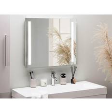 Spegel med belysning 70 Beliani Bathroom Mirror (180240)