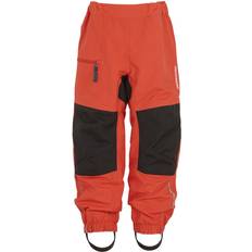 Reinforced Knees Shell Outerwear Didriksons Dusk Kid's Pants - Poppy Red (503672-424)