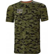 Camouflage - Men Tops Helly Hansen Kensington T-shirt - Camo