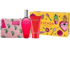 Escada Flor Del Sol Gift Set EdT 100ml + Body Lotion 150ml + Clutch Bag