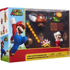 Super mario diorama JAKKS Pacific Super Mario Lava Castle Diorama Set