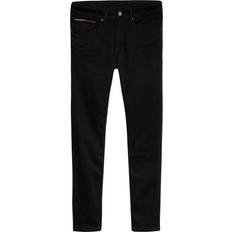 Tommy jeans austin slim tapered Tommy Hilfiger Tapered Slim Fit Black Jeans - Black Stretch