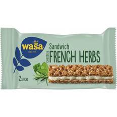 Wasa Kex, Knäckebröd & Skorpor Wasa Sandwich Cheese & French Herbs 30g 1pack