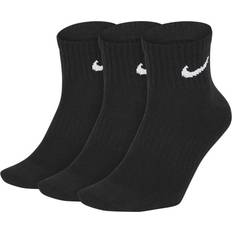 Nike everyday lightweight NIKE Everyday Lightweight Training Ankle Socks 3-pack - Black/White