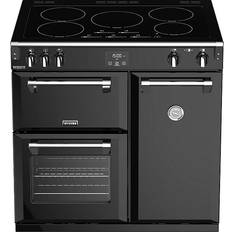 90cm - Red Induction Cookers Stoves Richmond Deluxe S900EI Black, Anthracite, Grey, Blue, Red, White