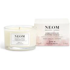 NEOM Wellbeing London Complete Bliss Travel Beige Scented Candle 75g