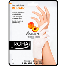 Antioxydants Masques pour les mains Iroha Repair Hand Mask Peach 18ml