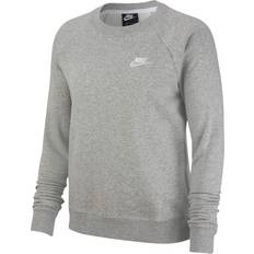 Nike Nsw Essential Crew Flc White/Grey Female