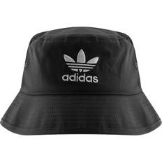 Algodón Sombreros Adidas Trefoil Bucket Hat Unisex - Black/White