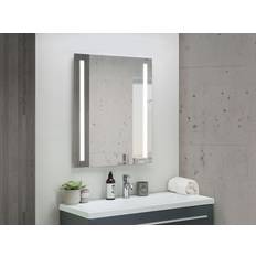 Beliani Miroir Mural De Forme Rectangulaire Sans Cadre 80 x 60 cm