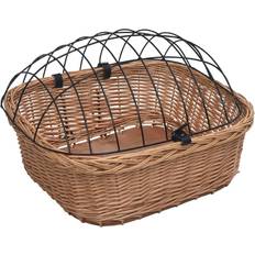 vidaXL Panier avant de vélo avec couvercle 50x45x35 Saule naturel 170902