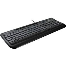 Tastiere Microsoft Wired Keyboard 600 DE USB Bianco 60 MB