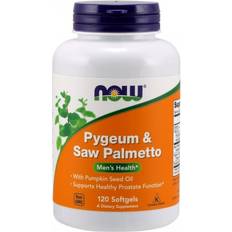 Vitamines et Compléments Now Foods Pygeum & Saw Palmetto 120 pcs