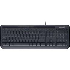 Microsoft Standaard Toetsenborden Microsoft Wired Keyboard 600 USB QWERTY