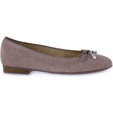 Wildleder Ballerinas Ara Sardinia - Taupe