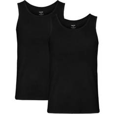 Resteröds Tank Tops Resteröds Bamboo 2-pack- Black