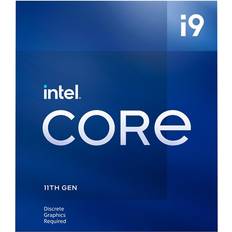 Cpu lga1200 Intel Core i9-11900F Rocket Lake CPU 8 kernen 2.5 GHz LGA1200 Boxed (met koeler)