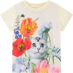 Kissat T-paidat Molo Elly T-Shirt Kitty Cat - Blue