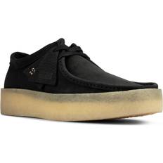 47 - Nainen Mokkasiinit Clarks Originals Wallabee Cup - Black Nubuck