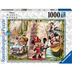 Mikki Hiiri Perinteiset Palapelit Ravensburger Loma Mikki ja Minni 1000p