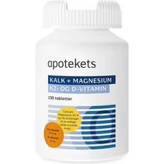 Kalk magnesium Apotekets Kalk+Magnesium 130 stk