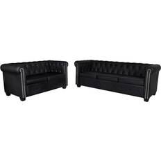 VidaXL Chesterfield Sofas vidaXL 2+3 Sofa 78.9" 2 Seater, 3 Seater