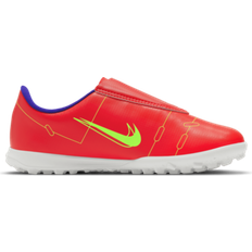 Nike Velcro Football Shoes Nike Jr. Mercurial Vapor 14 Club TF - Bright Crimson/Indigo Burst/White/Metallic Silver