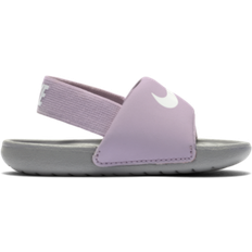 Tekstil Tøfler Nike Kawa Slide TD - Iced Lilac/Particle Grey/White