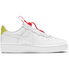 Nike Force 1 Toggle PS - White/Bright Crimson/High Voltage/White