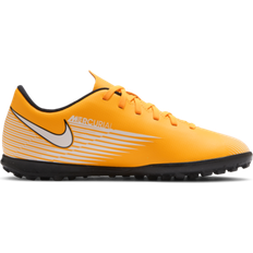 23½ Fodboldstøvler Børnesko NIKE Jr. Mercurial Vapor 13 Club TF - Laser Orange/White/Laser Orange/Black