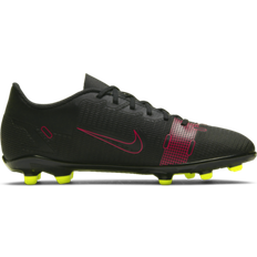 23½ Fodboldstøvler Børnesko NIKE Jr. Mercurial Vapor 14 Club FG/MG - Black/Cyber/Black