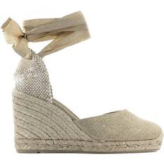 Laced - Women Espadrilles Castañer Carina - Clear Gold