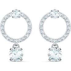 Swarovski Attract Circle Drop Earrings