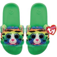 Gröna Tofflor Barnskor TY Tigerly The Tiger Slides - Green (95412)