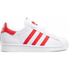 Adidas Junior Superstar - Cloud White/Vivid Red/Cloud White