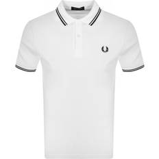 Fred Perry Twin Tipped Polo Shirt - White