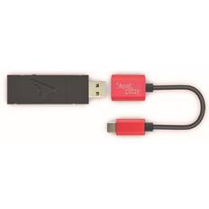 Accessoires de jeu Steelplay Controller Adapter (Switch/PS3/PC) - Black/Red