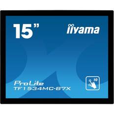 4:3 (Normal) Monitor Iiyama ProLite TF1534MC-B7X 15 Pollici 1024 x 768 Pixel XGA Touch Screen