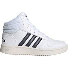 Adidas Hoops 2.0 Mid Shoes - Cloud White/Legend Ink/Unisex