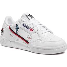 adidas Junior Continental 80 - Cloud White/Collegiate Navy/Scarlet