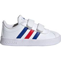 Adidas VL Court 2.0 - Cloud White/Royal Blue/Vivid Red