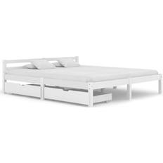 vidaXL Bed Frame with 2 Drawers 60cm