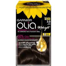 Olia hair dye Garnier Olia Permanent Hair Colour #3.0 Soft Black