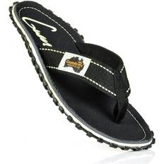 Islander Canvas Flip-Flops - Black