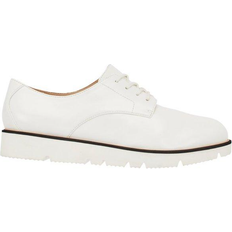 Damen - Polyurethan Derby Bianco Biabita - White