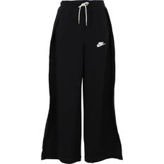 Nike French Terry Trousers - Black/Black/White