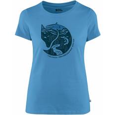 Fjällräven Arctic Fox Print T-shirt W - River Blue