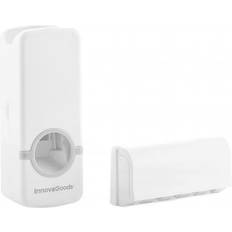 Dispenser with Toothbrush Holder