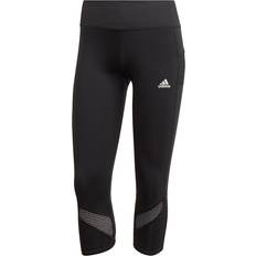 Shorts 3 4 Adidas Tight 3/4 Own the Run - Black